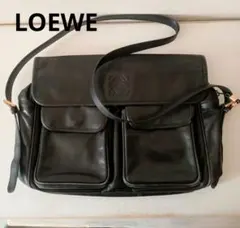 LOEWE　ロエベ　ショルダーバッグ　ブラック