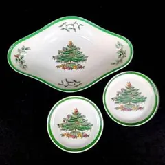 Spode クリスマスツリー プレート 2枚セット 英国製 スポード 27cmプレート（2枚） クリスマスツリー - メルカリ
