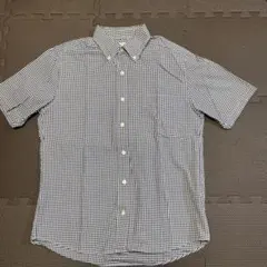 green label relaxing　ギンガムチェックシャツ　メンズL