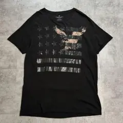 アメリカンイーグル / Tシャツ / 星条旗 イーグル 黒 / XLのサムネイル