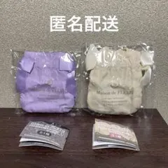 Maison de FLEUR ダブルリボンギャザートートバッグキーホルダー