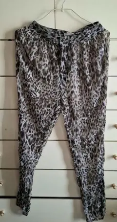 MURUA ヒョウ柄 シースルーパンツ
