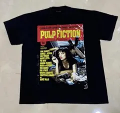 限定セールL★ONEITA製★パルプフィクション★ムービーTシャツ黒★94年映画