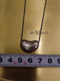 【希少】TIFFANY&Co. ティファニー　ビーンズ　ラージシルバーネックレス