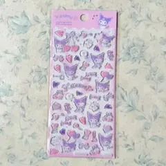 サンリオ　クロミ　ぷくぷく　ぷっくり　シール　シール交換　シール帳