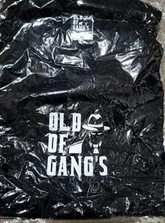 OLD OF GANG'S ロゴ Tシャツ 黒(MOZU)