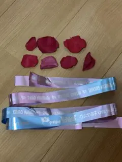 なにわ男子 BON BON VOYAGE ライブ　銀テ　アダルティー　バラ