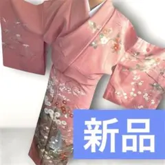淡いピンク 五つ紋 色留袖 扇子刺繍 - メルカリ