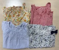 女の子　ノースリーブワンピース　80cm-90cmのサムネイル