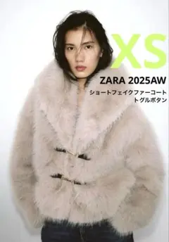2026年最新】ZARA フェイクファー トグルボタンの人気アイテム - メルカリ