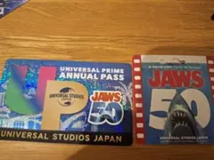 USJ　ジョーズ　年パス　ステッカー　シール