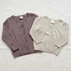 ベビー用 2点セット 80サイズ 状態良好 テータテート・H&M