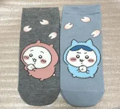 ちいかわ　ハチワレ　ソックス　靴下　マメダイフク　2足セット