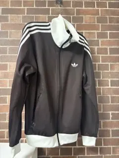adidas ベッケンバウアー トラックジャケット ジャージ 黒 XLサイズ