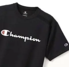新品 L Champion USA バスケットボール 肩メッシュ シャツ 黒