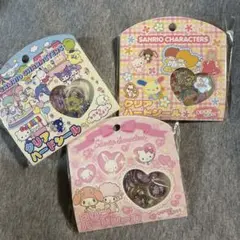 ￼ 3点セット　サンリオ　クリアハードシール　まとめ売り早い者勝ちです♫