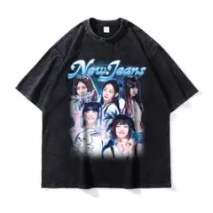 NewJeans TEE (BLUE)_CROP クロップドTシャツ新品未開封 New Jeans クロップドTシャツ TEE (BLUE) ニュジ - メルカリ