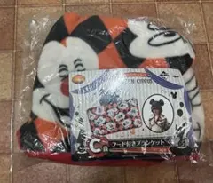 ミッキーマウス フード付きブランケット