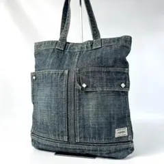 廃盤希少! 美品 PORTER オンス デニム トートバッグ 吉田カバン A4◎
