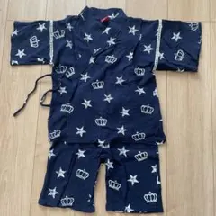 BABY DOLL 甚平 130cm ネイビー