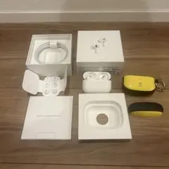 AirPods Pro（第2世代）、本体+ケース+付属品すべて　おまけつき