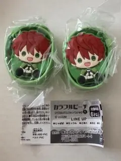 カラフルピーチ ガチャ マスコットウォッチ じゃぱぱ 2点