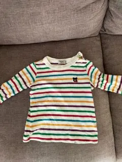 DOUBLE ストライプ柄 トップス 70