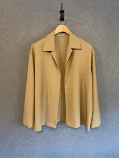 AURALEE オーラリー オープンカラー ジャケット ベージュのサムネイル