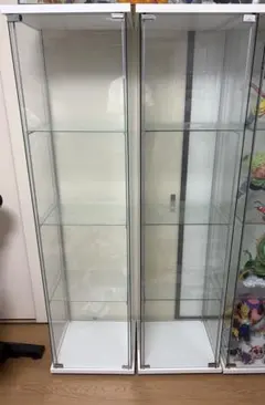 商品欄必読_イケア デトルフ 【引き取り専用】コレクションケース 