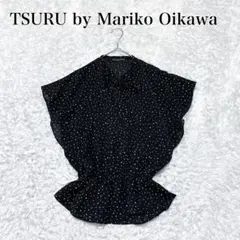 TSURU by MARIKO OIKAWA 半袖 トップス ブラック - メルカリ
