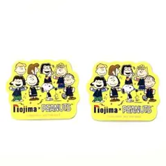 ノジマ×PEANUTS ステッカー 2枚セット