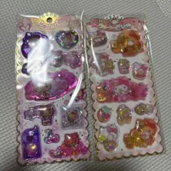 ハローキティ キラキラウォーターインシール2シート