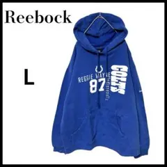 ReebokリーボックNFLIndianapolisColts パーカーLブルー