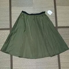 ◇KOE◇コエ◇ タフタミディ丈  フレアスカート