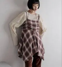 LOWRYSFARM オンブレキャミチュニック