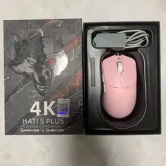 G-Wolves HTS Plus 4K ピンク　値段交渉可能 GWolves HTS Plus (HTS+) 4K ゲーミングマウス ワイヤレス 超軽量 無線