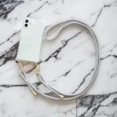 iPhone13mini ケース インスタ映え チェーン スマホカバー