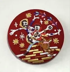 ディズニー刺繍缶バッチ2