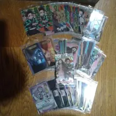 鬼滅の刃ウエハースカード45枚まとめ売り 3月31日21時まで限定出品