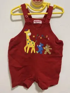 ミキハウス　80cm オーバーオール