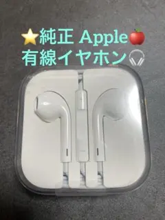 ⭐︎新品未開封⭐︎純正Apple イヤホン ホワイト ケース付き