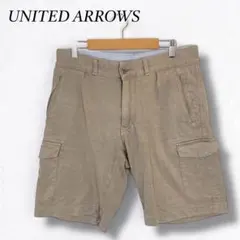 良品【ユナイテッドアローズ】チノカーゴショートパンツ ハーフパンツ コットン M