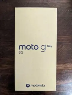 Motorola moto g 64y 5G スペースブラック 本体