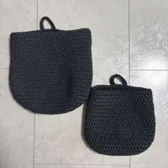 【IKEA】NORDRANA ノールドラーナ バスケット2点セット グレーのサムネイル