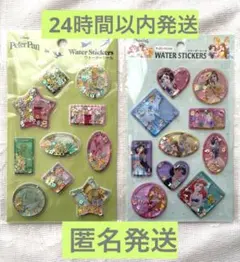 ピーターパン＆ディズニープリンセス ウォーターステッカーセット