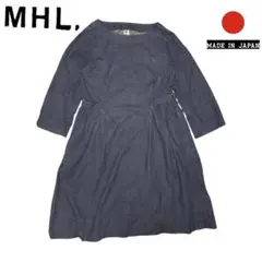 MHL MARGARET HOWELL グレー コットン ワンピース