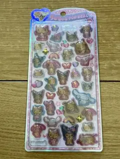 サンリオキャラクターズ 日焼け うるちゅるポップシール