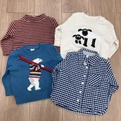 【お得な4点セット❣️】男の子トップス80