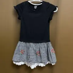Zunie 半袖ドレス ブラックのサムネイル