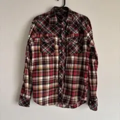 TOMMY HILFIGER トミーヒルフィガー　チェックシャツ　メンズ M